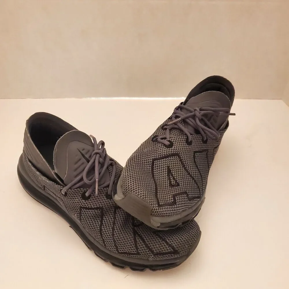 Size 8.5- Men's Nike Air Max Flair SE Wolf Grey/Black, 942236-007, Sneakers